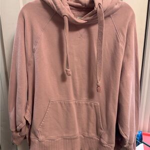 American Eagle Outfitters Pink Cowl Neck Sweater